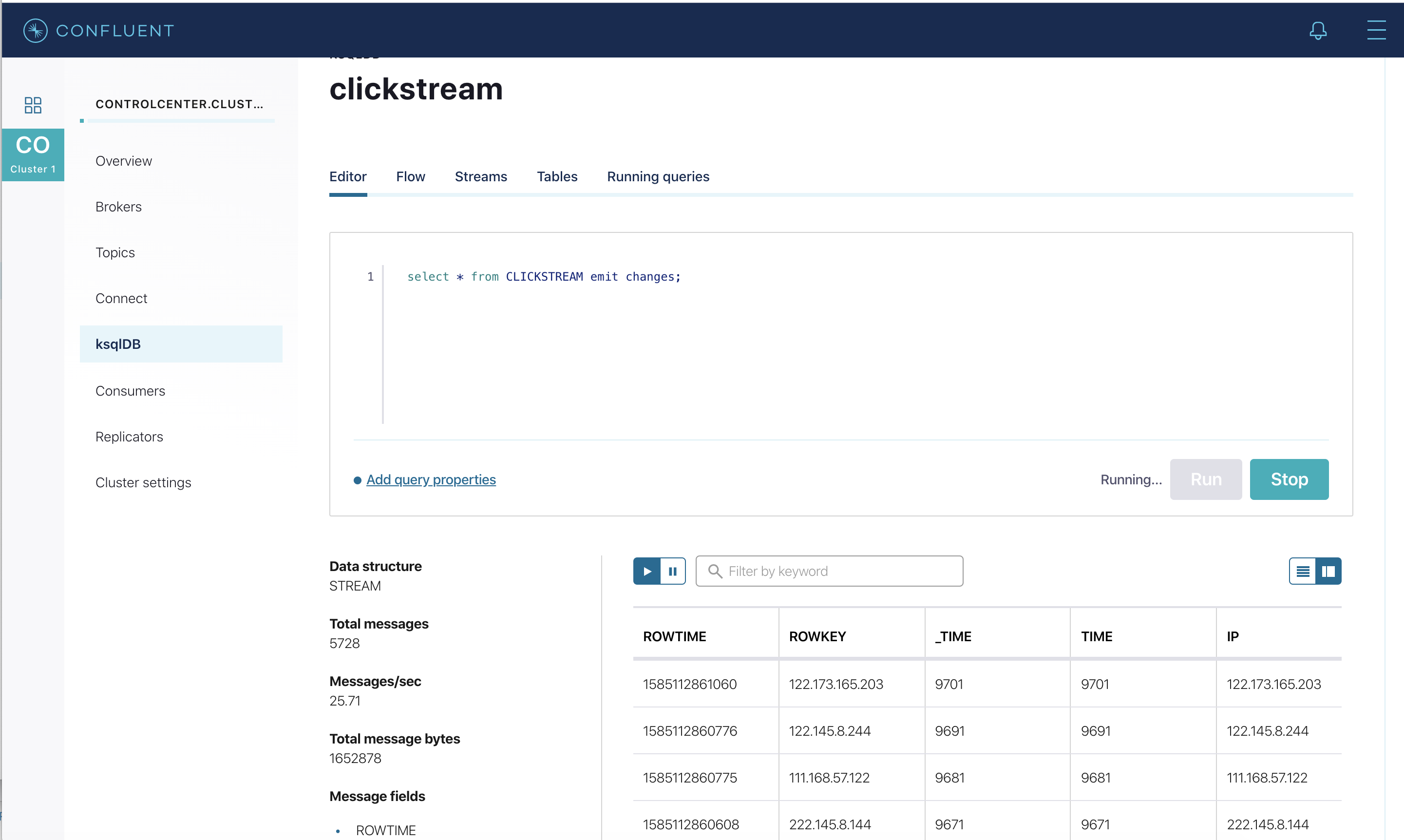 Clickstream data